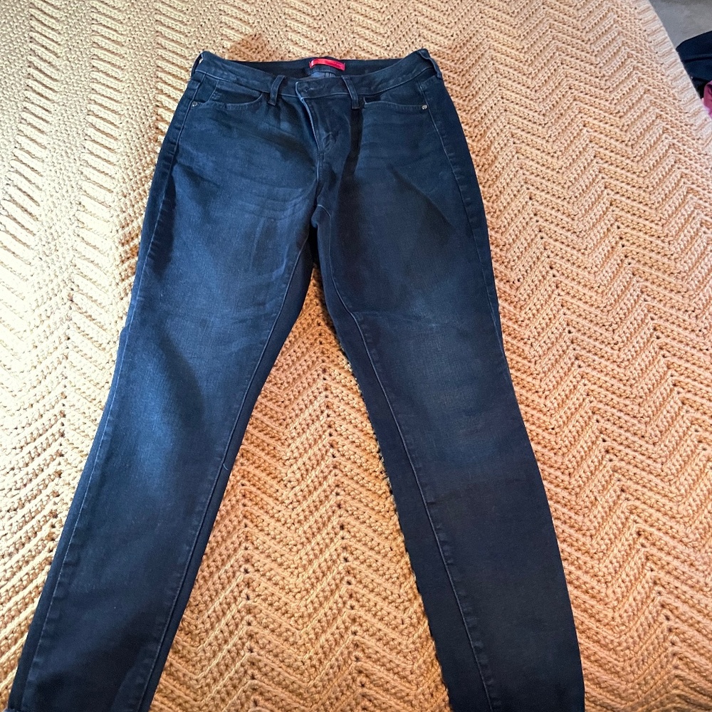 Jennifer Lopez Sculpt Skinny Jeans dark blue